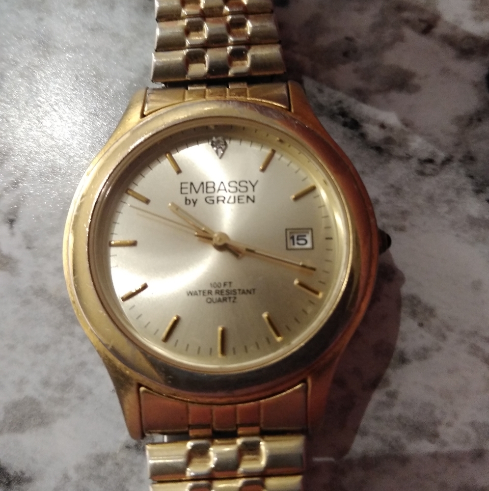 Men's Embassy by Gruen Quartz Watch
